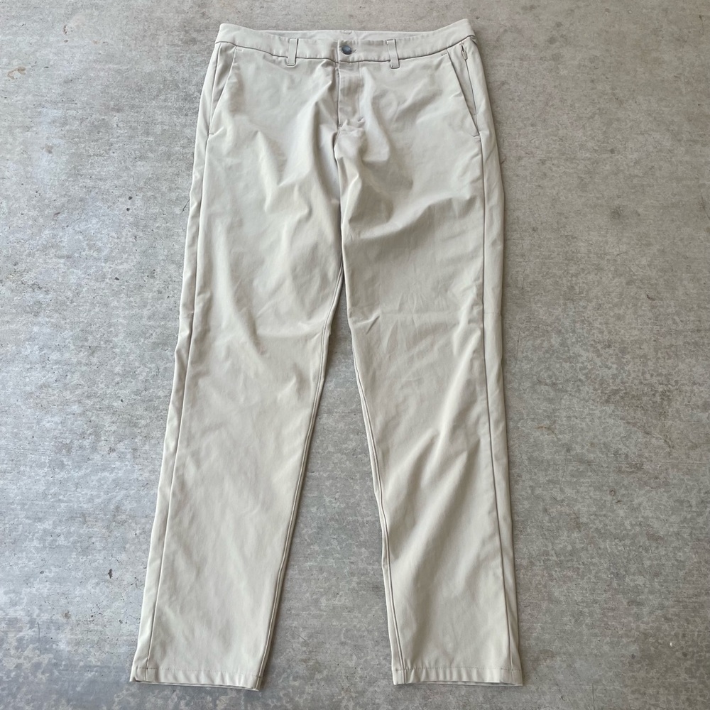 Lululemon Commission Pant Warpstreme Carbon Dust Size 35 M5977T